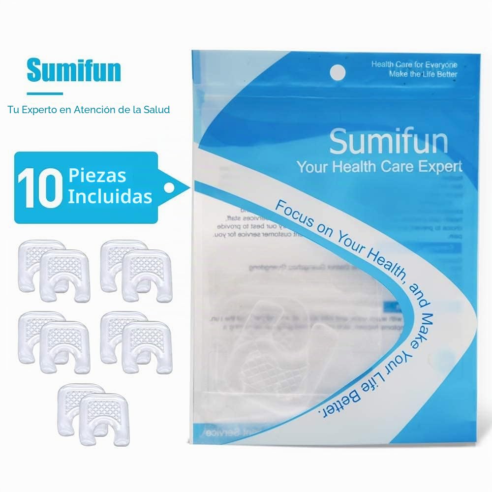 Sumifun Almohadillas para callosos, paquete de 10 protectores de maíz, cojines de callos de 1/8 pulgadas para frotar los zapatos