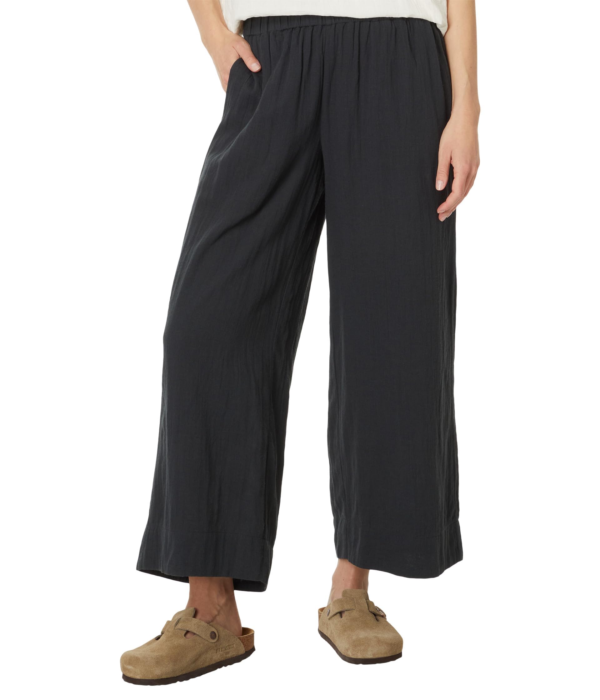 Pactwomens Coastal Double Gauze Wide Leg Pant Casual Pants