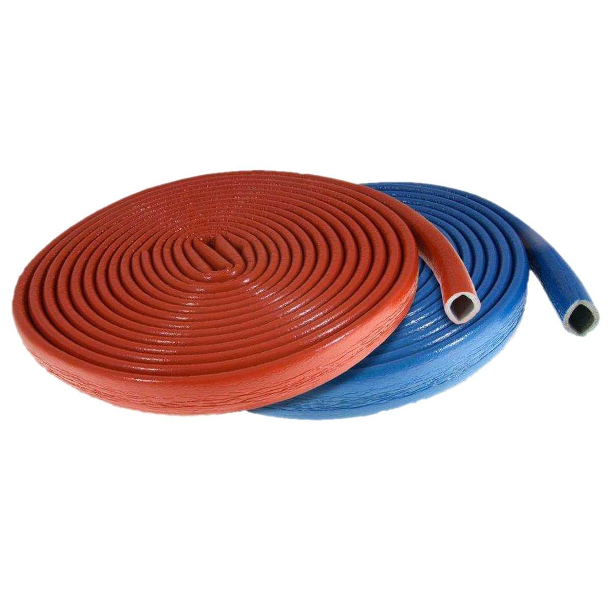 Gaine mousse isolante 6 mm pour tube et tuyau Ø18 mm Rouge 50 m