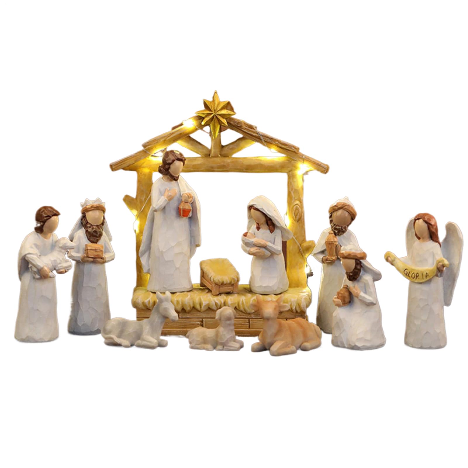 Set Belén Decoración Hogar, Decoración Estacional, Artículos Navidad