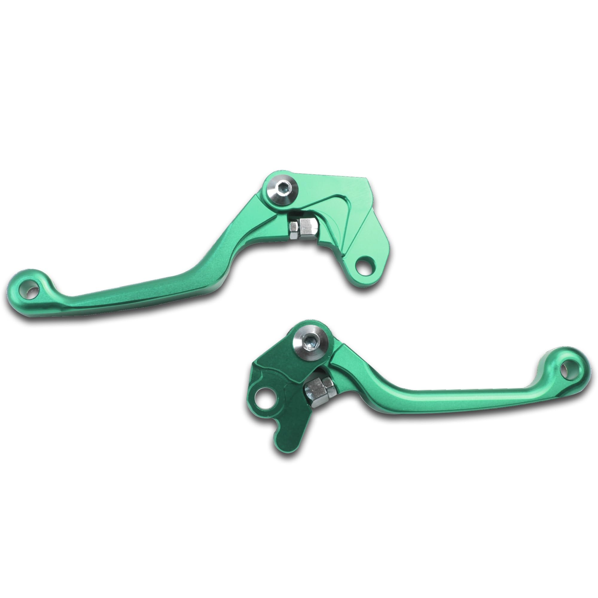 NingRuiBhd Brake Levers Clutch Lever for CRF230F Dirt Bike Motocross Accessories 1 Pair Motorbike CNC Aluminum Brake Clutch Lever(Green)