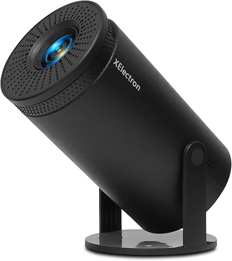 XElectron Y8 Plus Android 12 Projector for Home, 1080p Support Resolution | 3800 Lumens (350 ANSI) | 150″ (381 cm) Screen | Dual Wi-Fi, Bluetooth,…