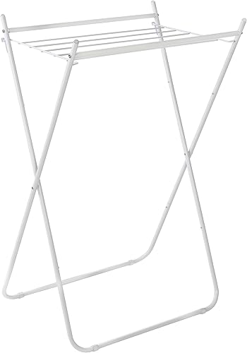 Honey-Can-Do Tendedero plegable de metal blanco DRY-09864 blanco