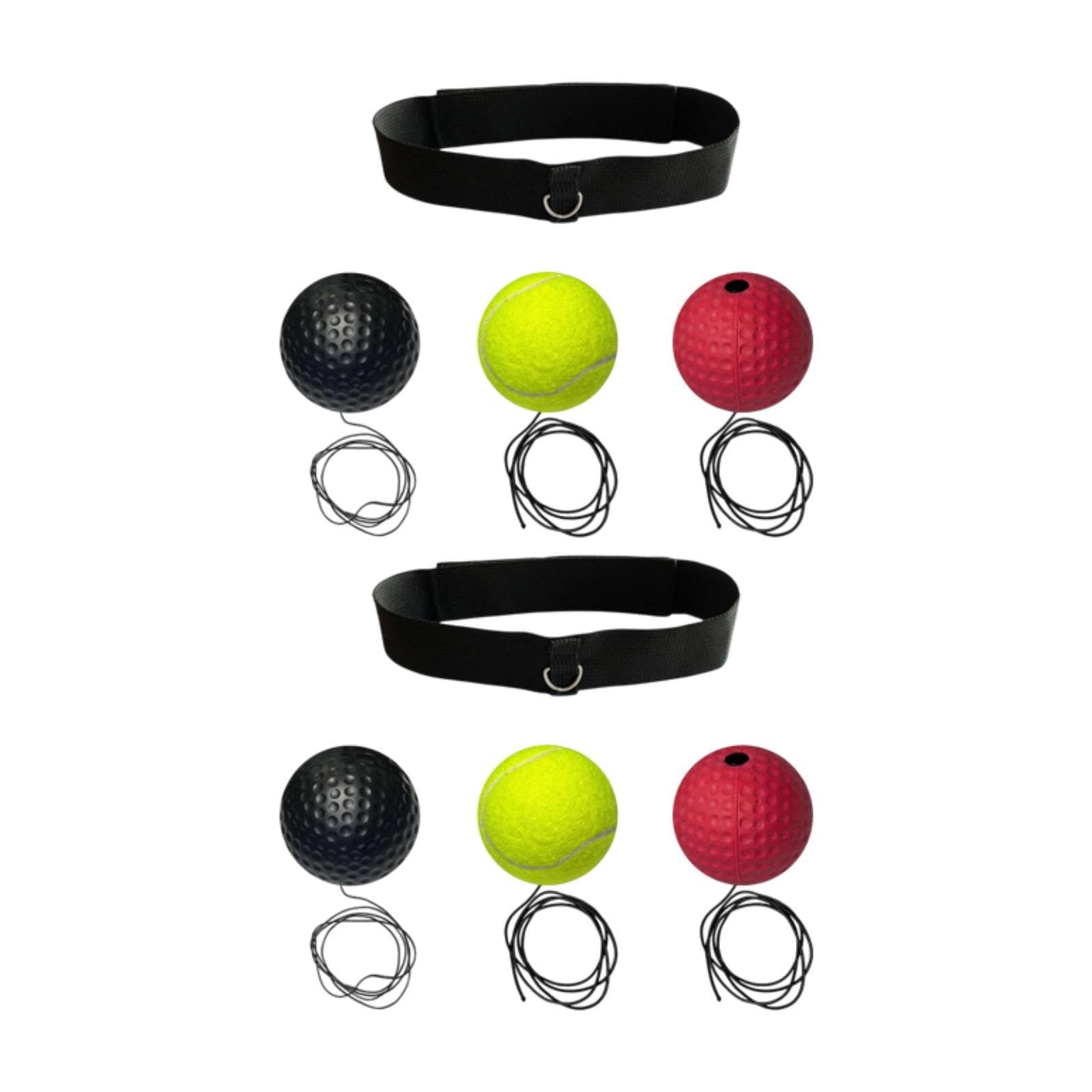 Boxing Balls Improve Reaction Speed with Headband for Fitness Workout-image-27
