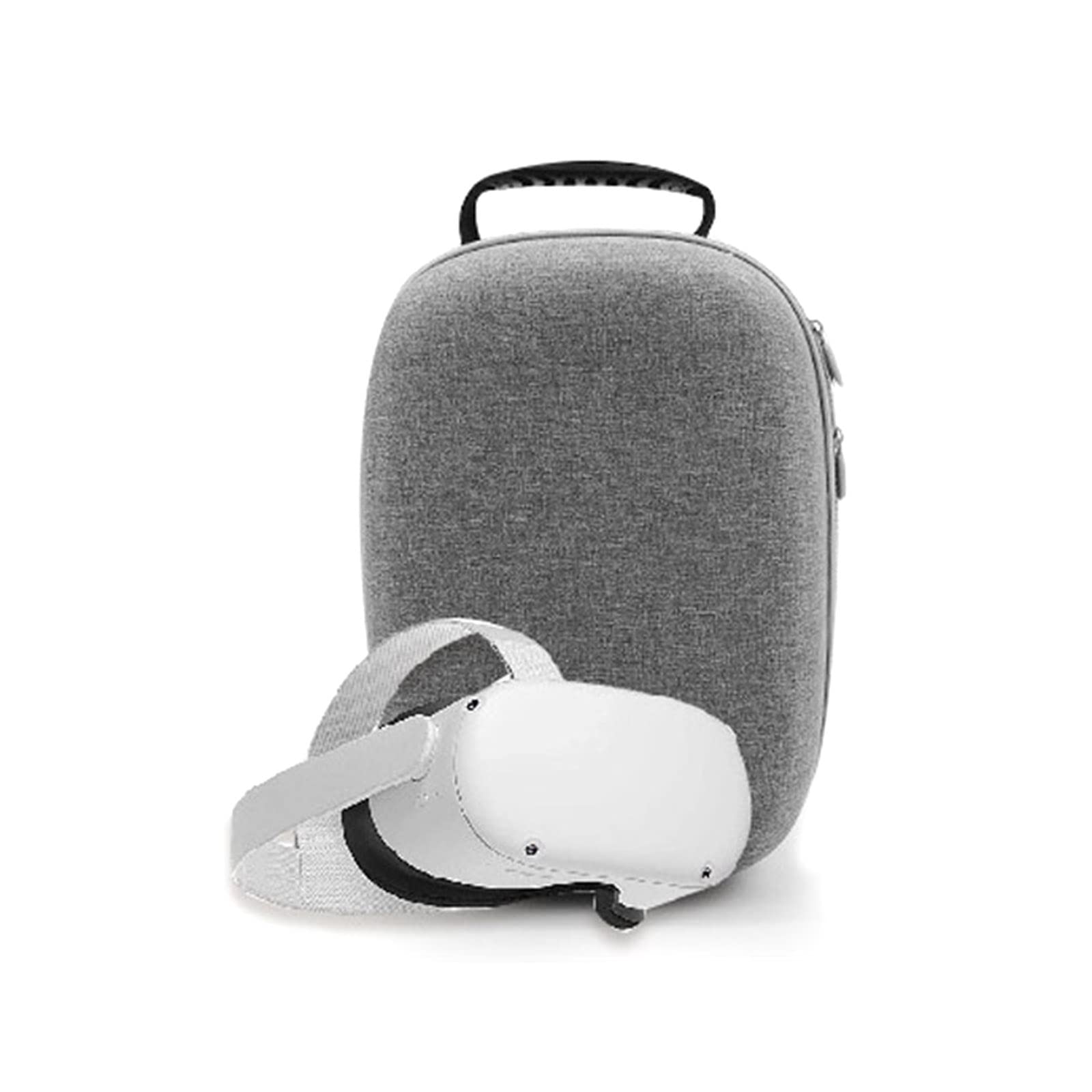VR2 - Custodia rigida in EVA per cuffie da gioco, con fascia elastica interna, copertura protettiva per supporto antisporco
