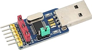 USB to 12C IIC Module, PCB USB Module Industrial Control Components Bridge Chip Components USB to Serial Connection Module for Computer USB Port