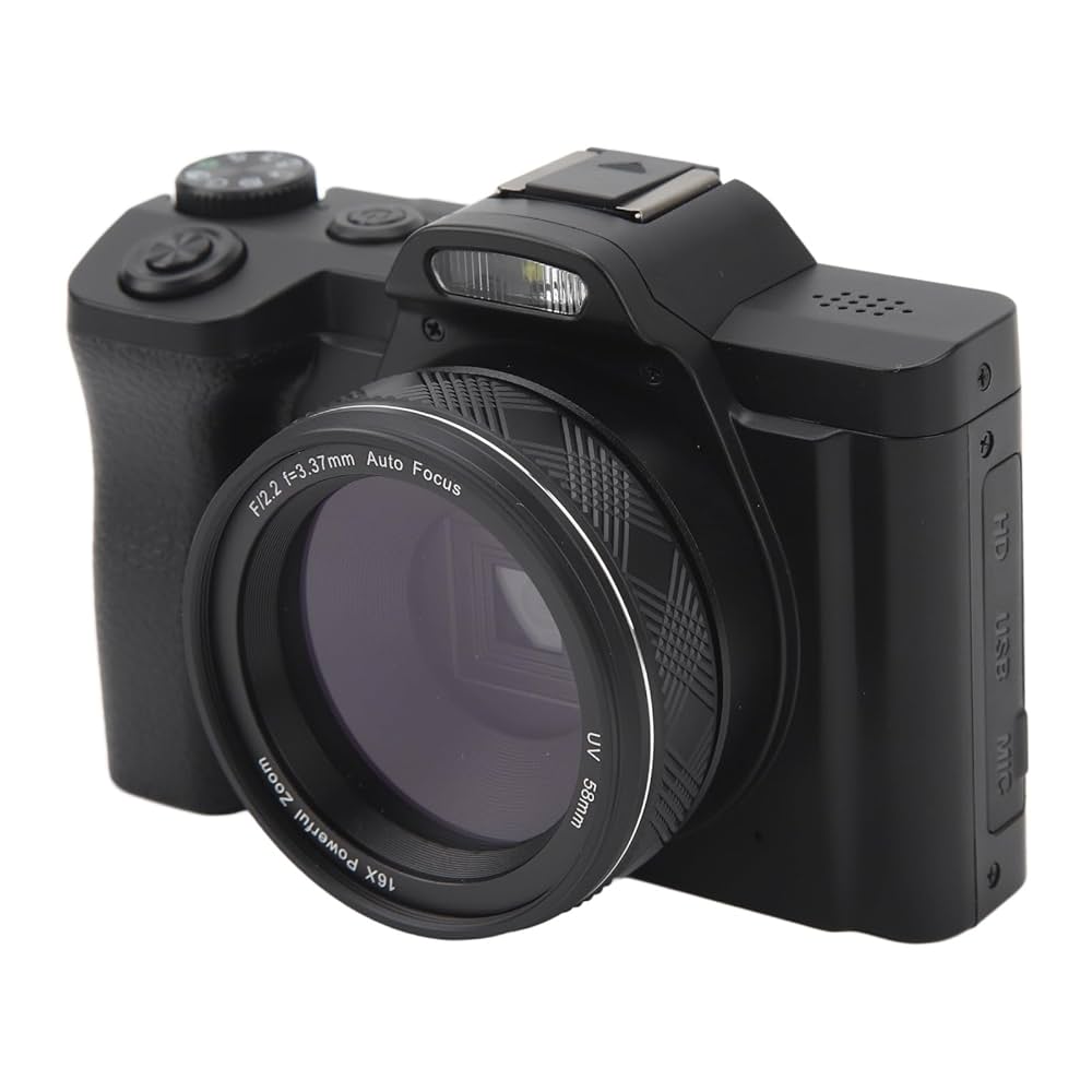 Amazon | デジタルカメラ、5Kデジタルカメラ48MP写真撮影用