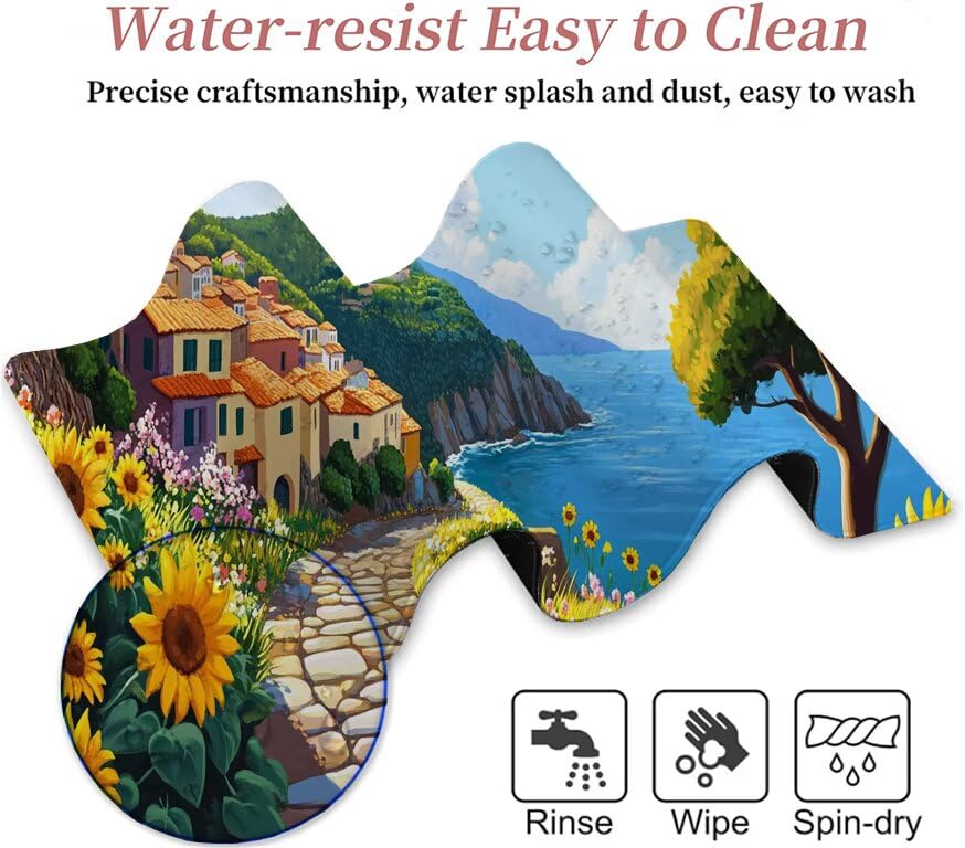 Desk mat imperméable grand format lavable pour PC