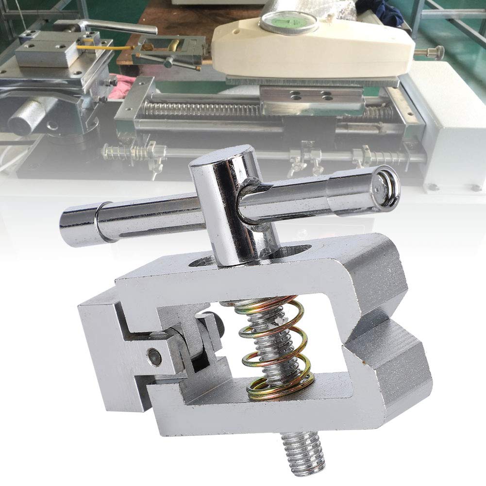 Ausla Morsetto per Misuratore di Tensione di Spinta, Dispositivo di Push-pull in Acciaio Inossidabile, Carico 500N, Apertura da 20 Mm, per Tester di Trazione, Cavo, Pellicola di Carta, Test di