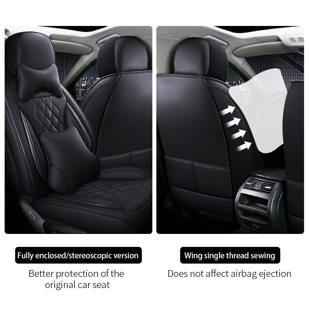 5 Seat Covers for INEOS Grenadier 2024 Nappa Leather Car Seat Covers Car Seat Cushions Waterproof Soft Car — view 4