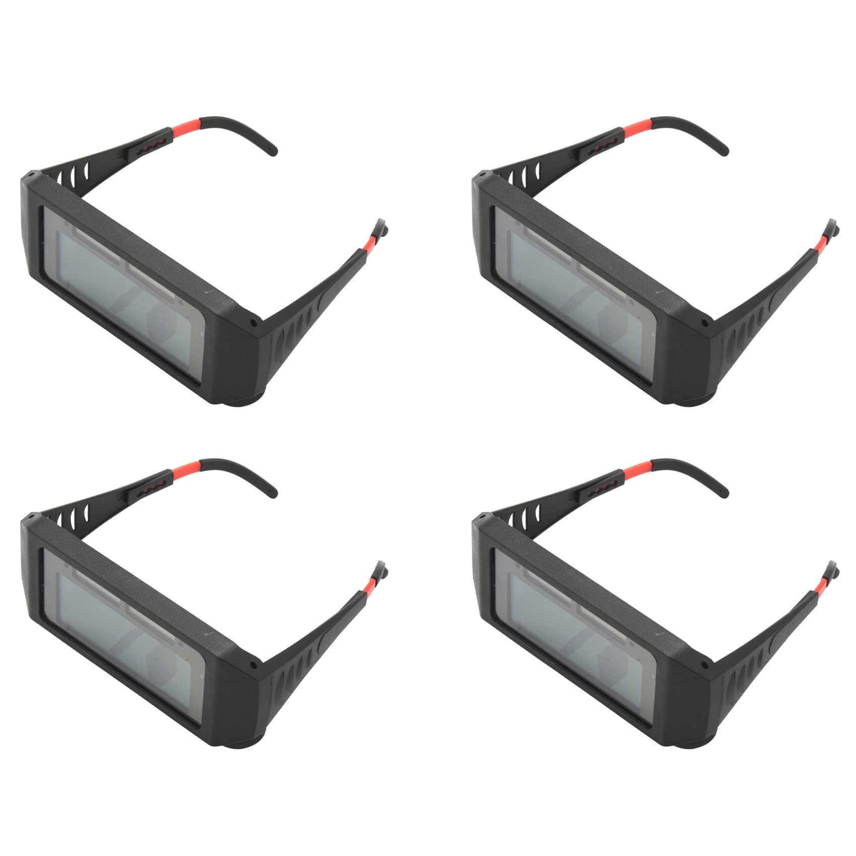 Jnchdghwa Black 4X Solar Automatic Dimming Welding Protective Mask Welder Glasses Welding Cap