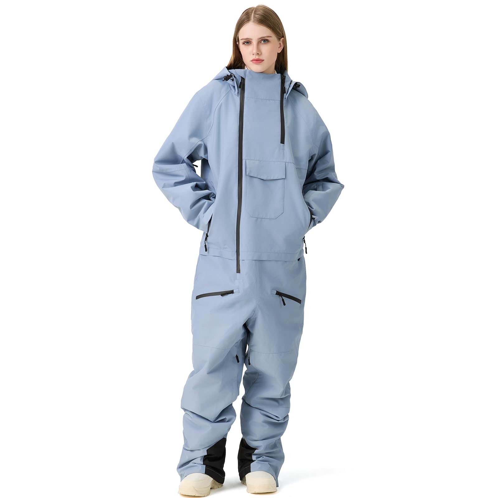Damen Herren Einteiler Skianzüge Jumpsuits Paar Skianzug Overalls Winter Outdoor Wasserdicht Schneeanzüge für Schneesport