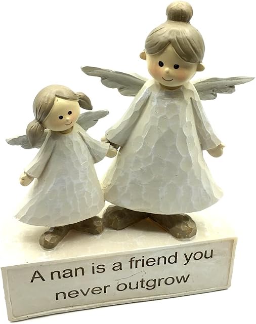 Nan and Grand Daughter Angels Ornament by Heaven Sends