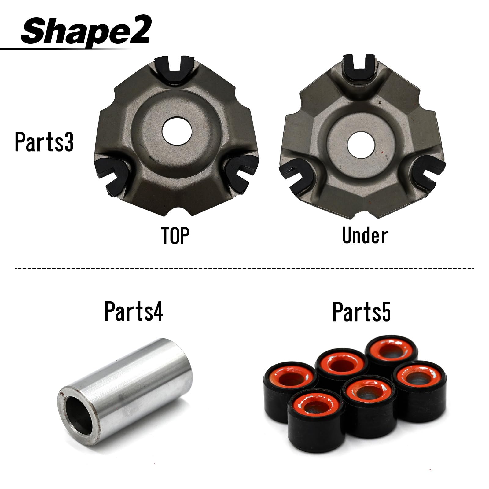 Amazon | トップセンス PCX125 PCX150 JF28 JF56 KF12 KF18 対応 