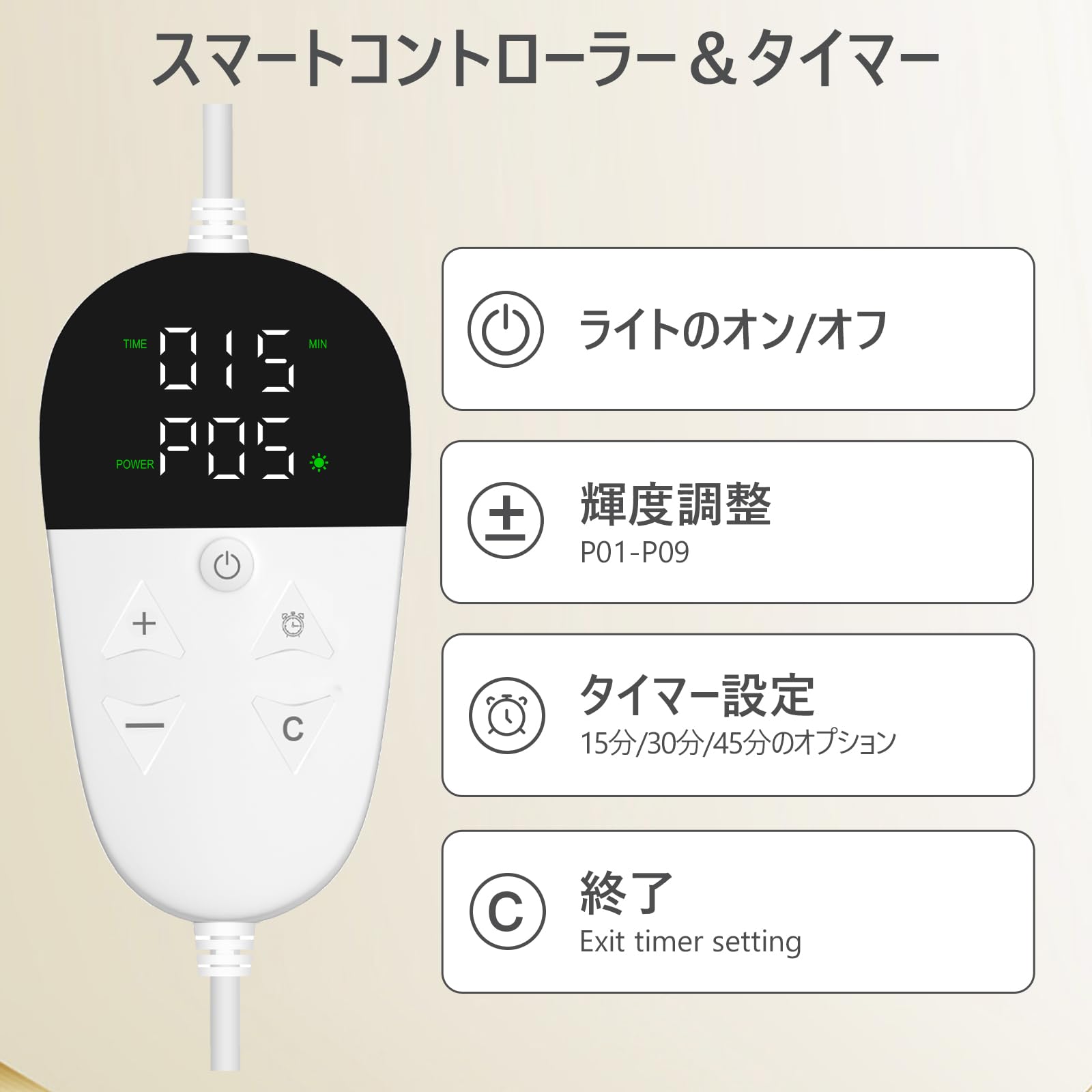 Amazon.co.jp: Heathredy赤外線ライト レッドライト赤色ledライト