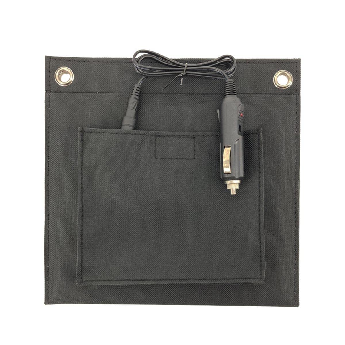 Chargeur Solaire, Chargeur Solaire Portable 20W avec Port USB Panneau Solaire Pliable Camping Randonnée Voyage Compact Chargeur de Téléphone à Énergie Solaire pour Tablette Ordinateur Portable Télép