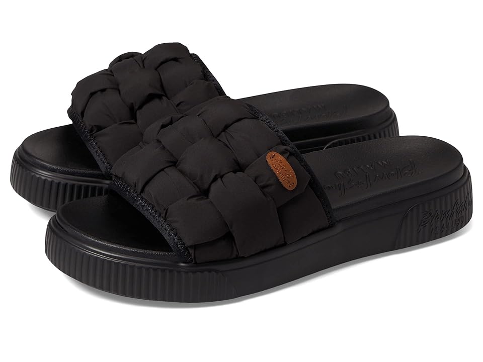 Blowfish Malibu Darcy (Black Puffy Nylon) Women's Shoes INTERNATIONAL SHIPPING