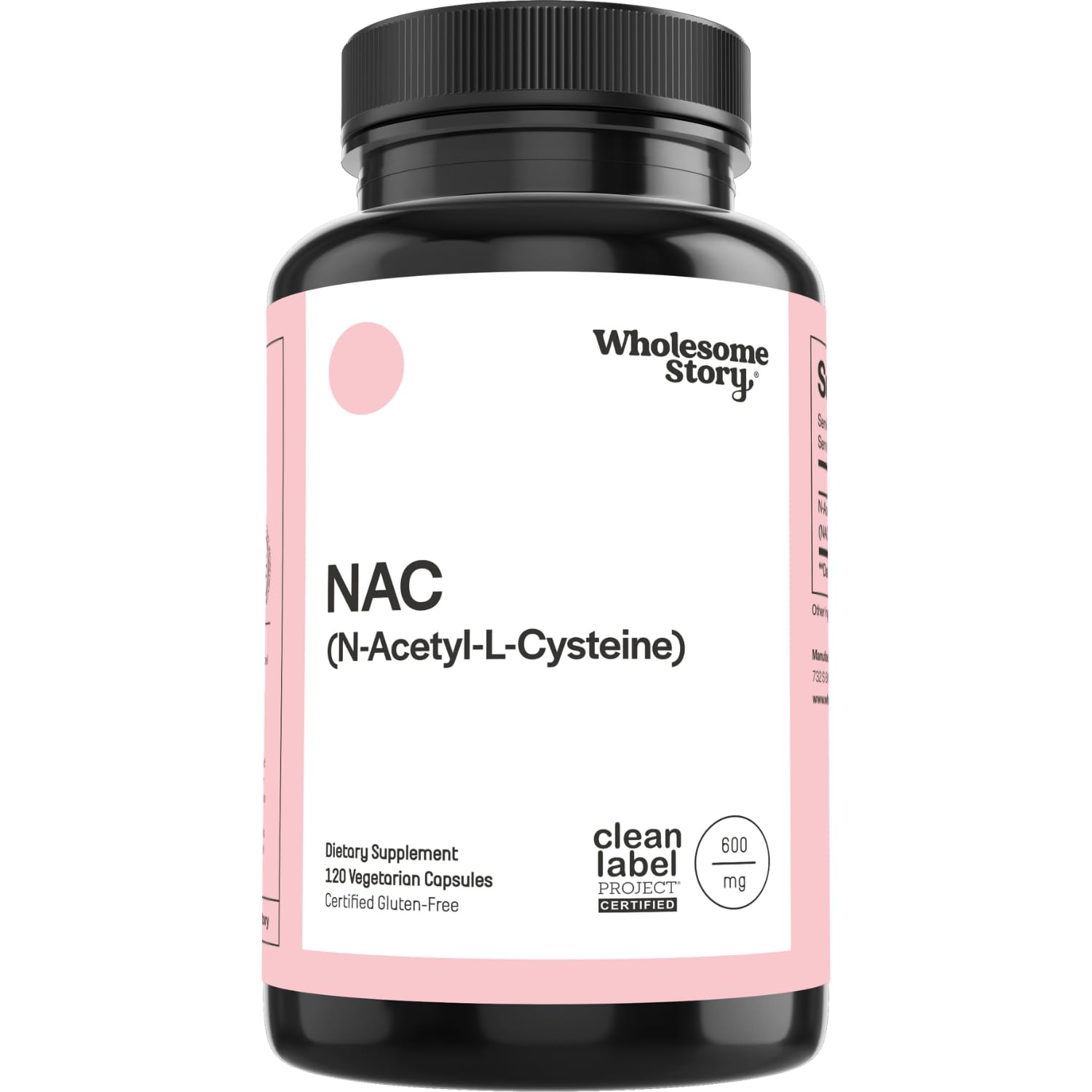 difference between acetyl l carnitine and acetyl l cysteine Wholesome Story NAC Supplement N-Acetyl-L-Cysteine 600 mg | Liver, Lung & Fertility Support | 120 Capsules Alpha Lipoic Acid 600mg N-Acetyl
