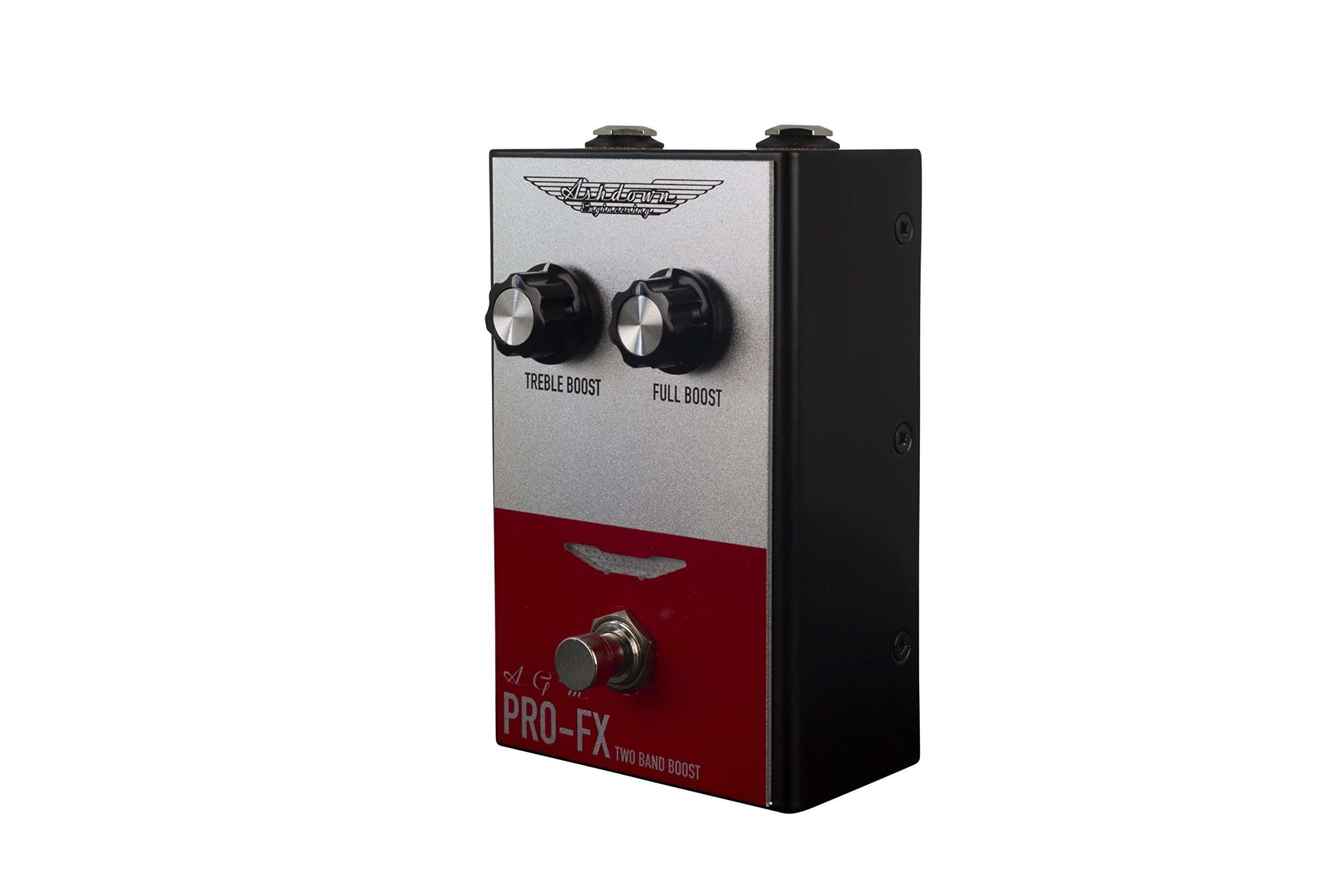 ASHDOWN - TWO BAND BOOST, Pedale Boost per Chitarra con un Treble Boost e un Full Boost