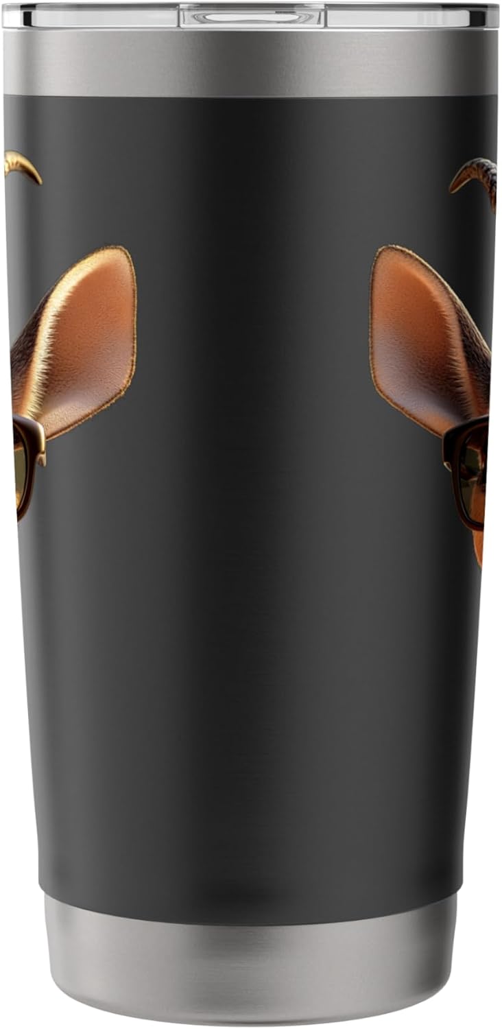 Antelope Kudu Gazelle Africa Safari Serengeti Cute Antelopes Stainless Steel Insulated Tumbler - Image 4