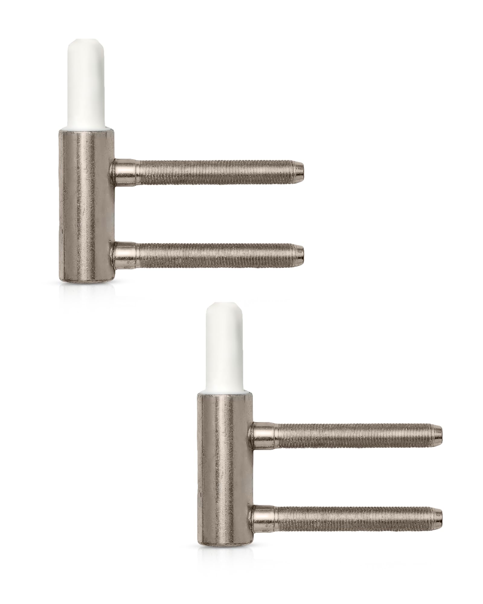 Gedotec Nickel-Plated Steel Drill-In Hinge Variant Frame Part V 3400 Wf For Hinged Doors | | Stop Din Left & Right | Load Capacity 40 Kg