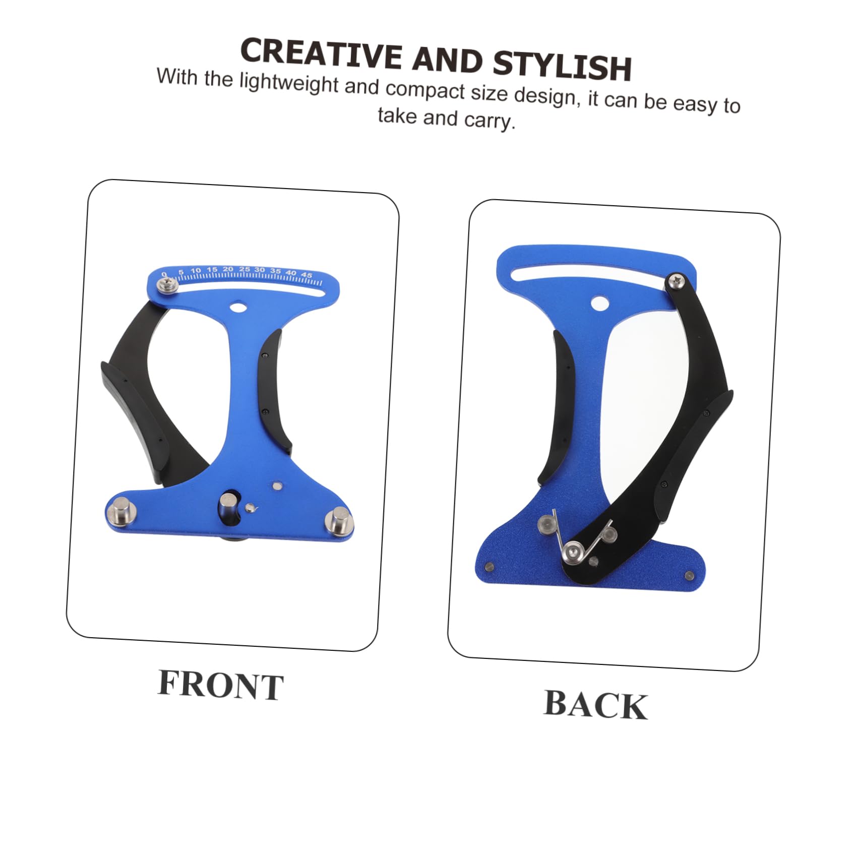 YARNOW Medidor de Tensión de Radios de Bicicleta Azul, Aleación de Aluminio, Ligero y Portátil, para Medir Precisión la Tensión Radios en Ruedas