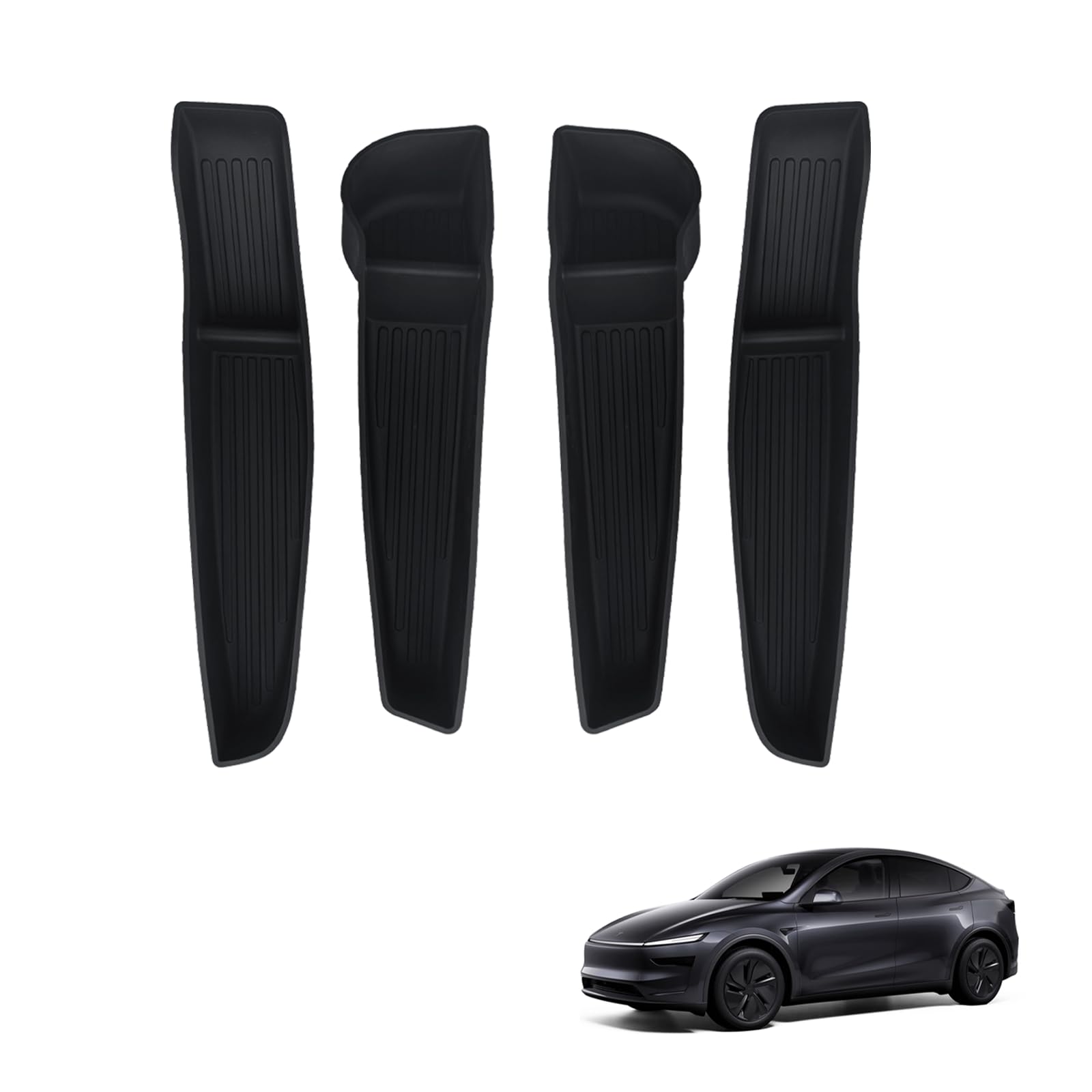 Caja de almacenamiento lateral para puerta de automóvil para Tesla Model Y 2025