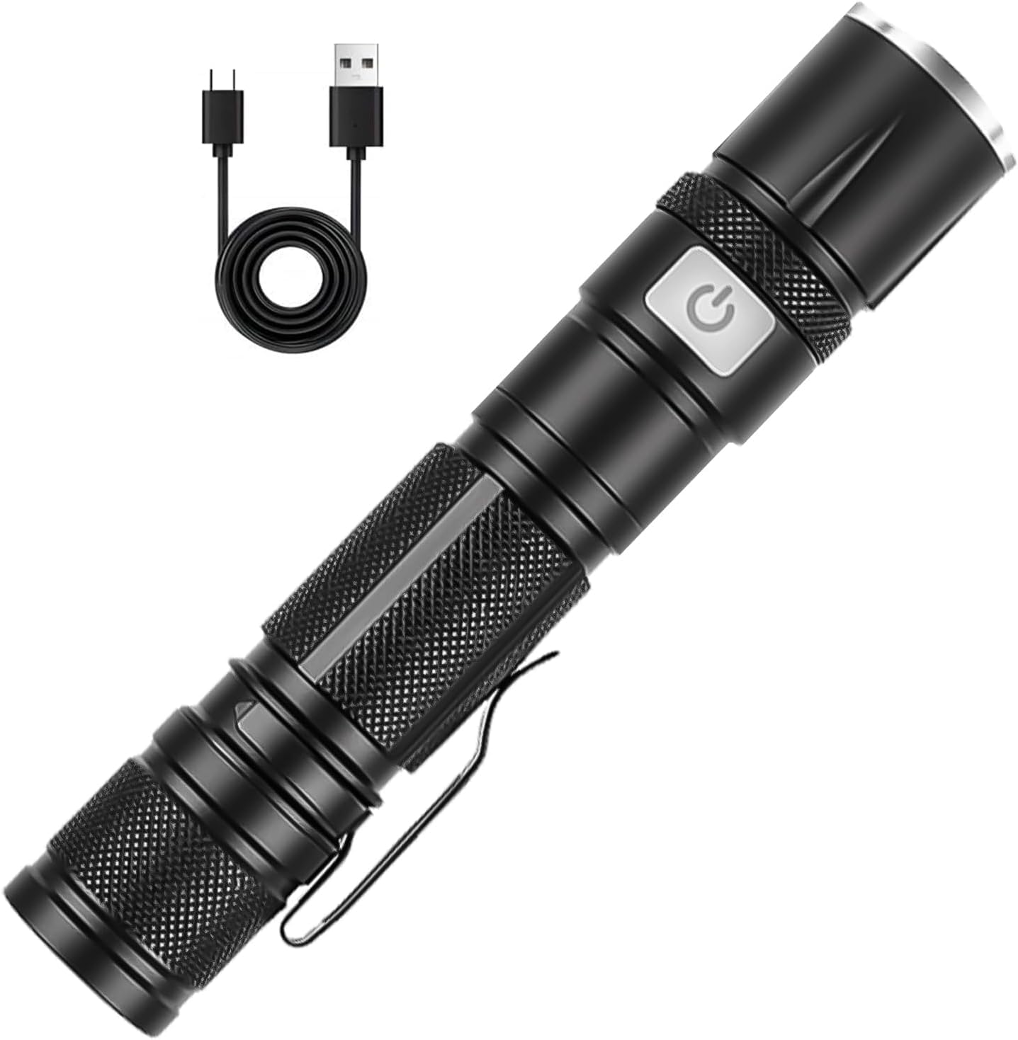 Amazon.co.jp : 森の集楽 充電式ライト 懐中電灯 LED 高輝度1200