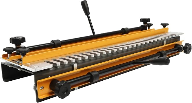 TFCFL 24" Dovetail Jig Porter Cable, Woodworking Dove Tailing Router Jigs with 1/2 Template, Versatile Dovetail Jig Kit, Mini Template Kit for Precise Alignment, Furniture & Wood Cabinet Making