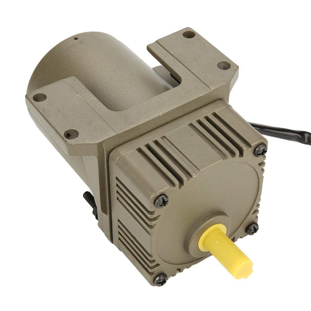 Motorreductor de CA, motor asíncrono de 220 V Monofásico M540-402 Engranaje 90~1650 rpm Motor Motor de velocidad ajustable 40 W 4 polos con gobernador(20K)