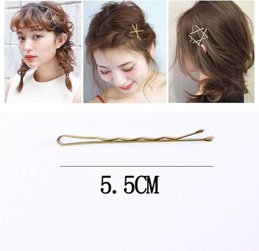 大特価‼️ 約200本入 アメピン ゴールド カラーピン 前髪 ヘアアレンジ Amazon | 200 個入 アメピン ゴールドカラーピン ヘアピン ボビーピン