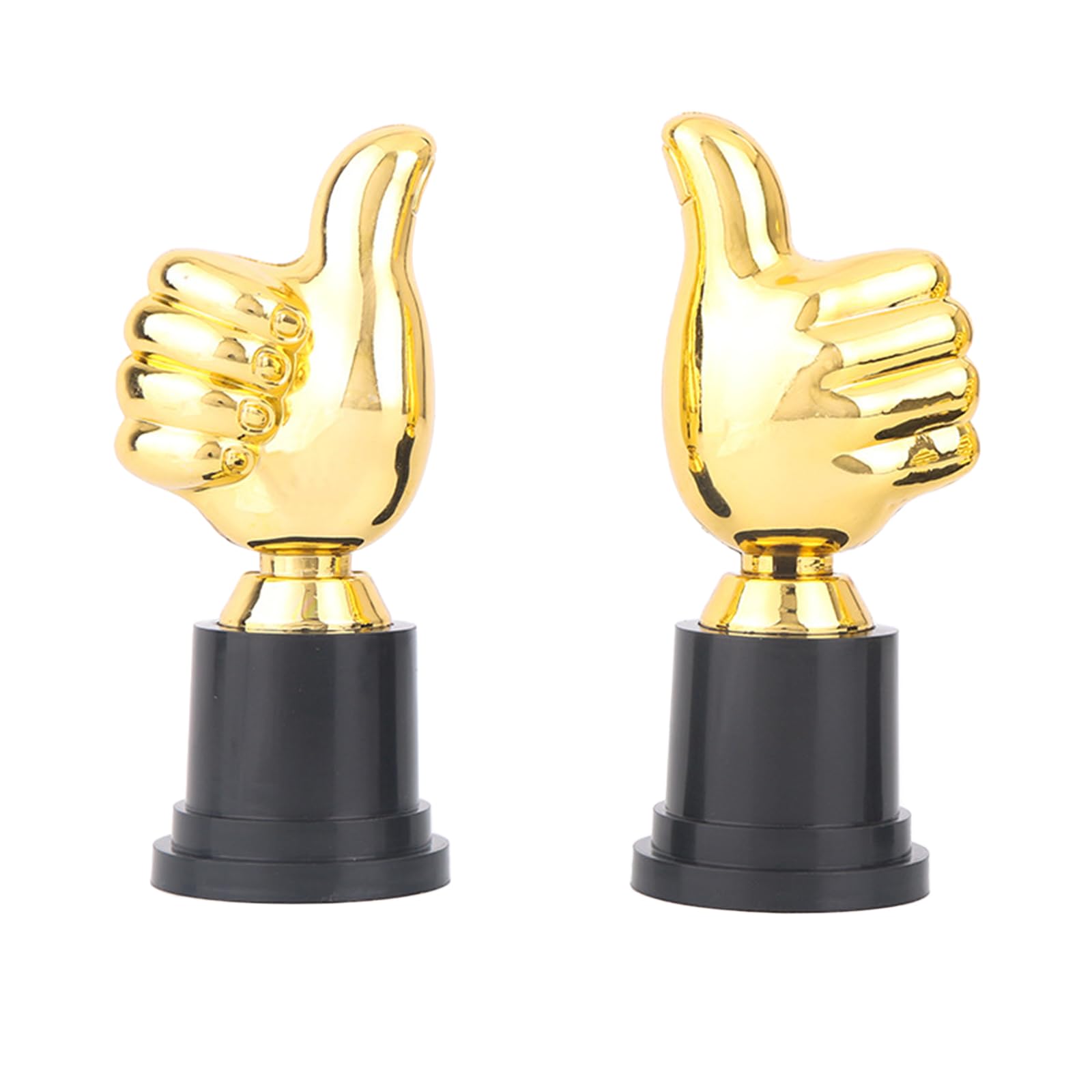 4 Piezas de Oro Trofeo de Plastico, Mini Trofeo de Pulgar, se Pueden Usar como Decoración de Habitaciones o Recuerdos de Fiestas