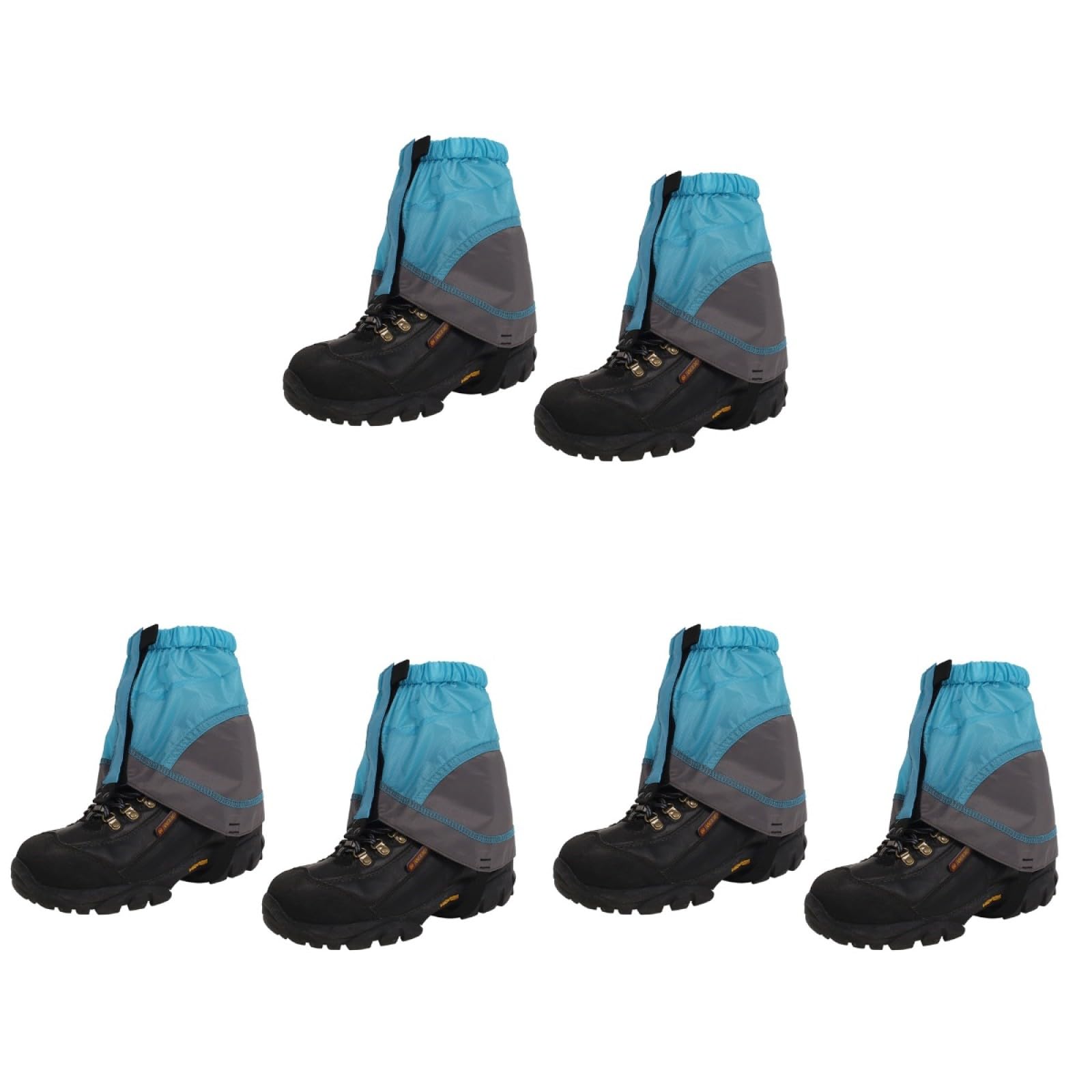 Kisangel 3 Paires De Guêtres De Randonnée Guêtres Basses À Bande Élastique Imperméables Et Anti-Neige pour Lextérieur