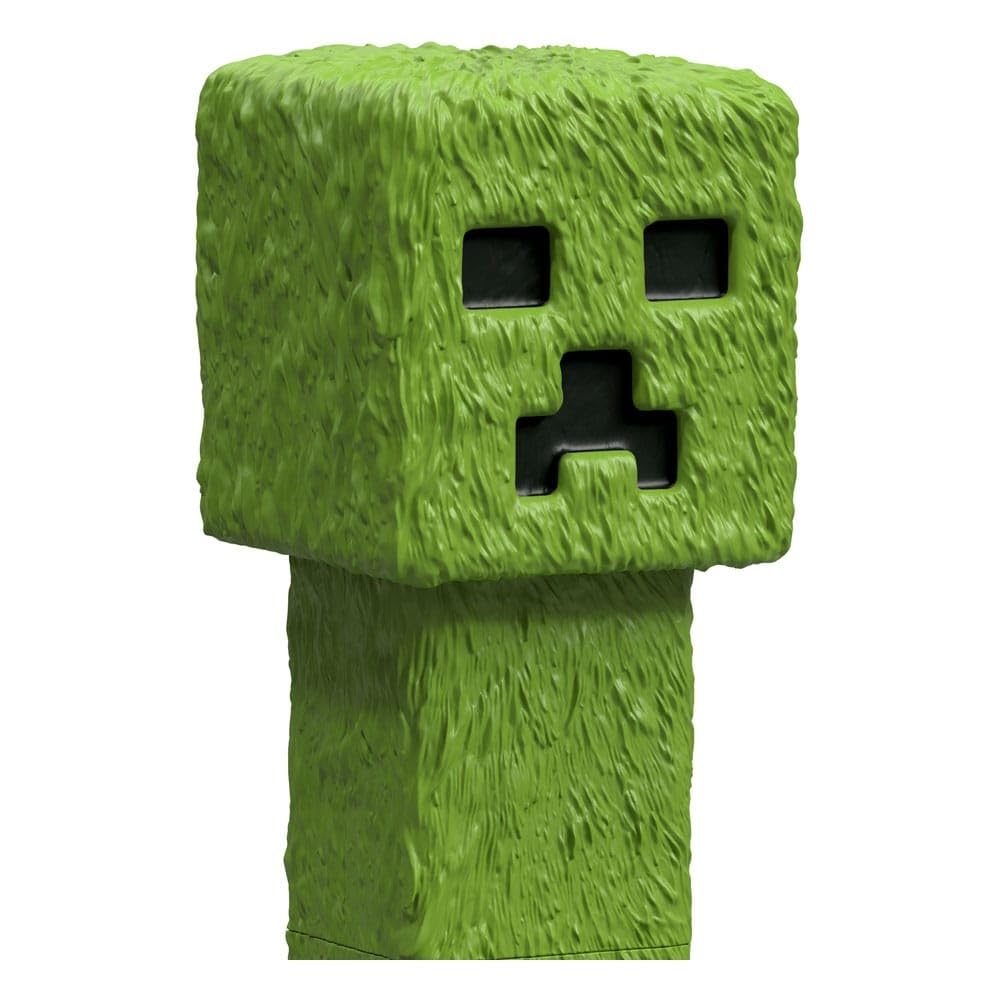 Mattel Minecraft Creeper Figurka akcji 10 cm do ustawiania w różnych pozach i akcesoria, zabawka inspirowana filmem „Minecraft: Film”, JFR58