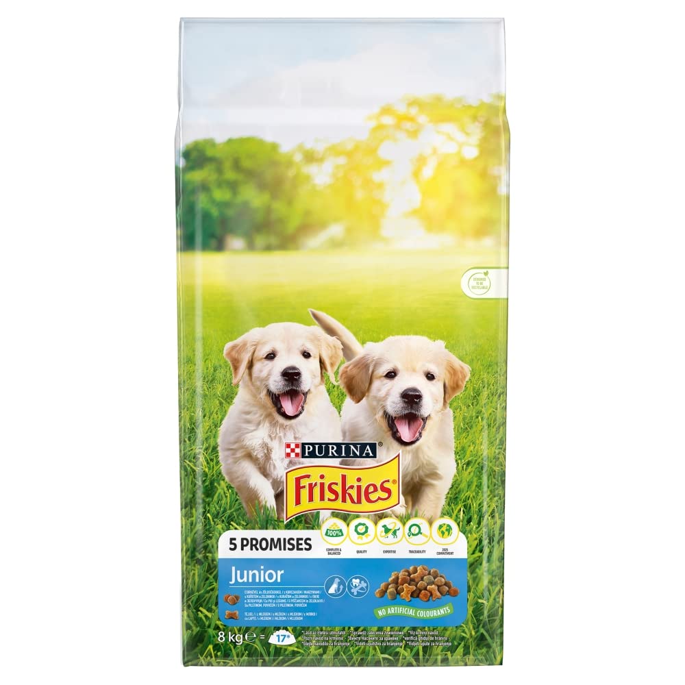 Purina Friskies Junior 8kg + Überraschung für den Hund