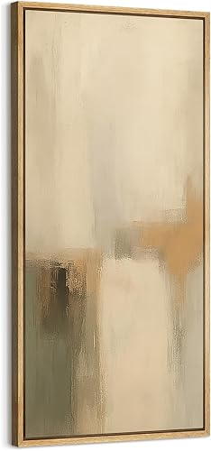 Miniatura 71 de MUDECOR Lienzo enmarcado extra grande para pared, tonos neutros suaves, naturaleza, vida silvestre, antiguo, retro, bellas ilustraciones,