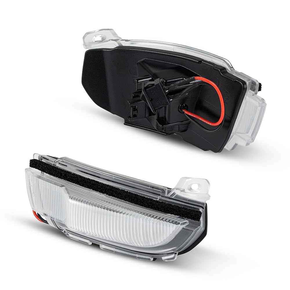 2 szt. Kierunkowskaz w lusterku bocznym migacz + DRL do zbiornika niestandardowy wzrost pojemny DAIHATSU Thor niestandardowe światło jazdy dziennej(Smoked lens)