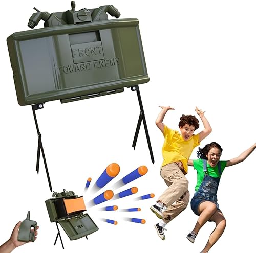 Skywin Juego de acción de juguete para juegos - Control remoto incluido, compatible con pistolas de espuma (verde)