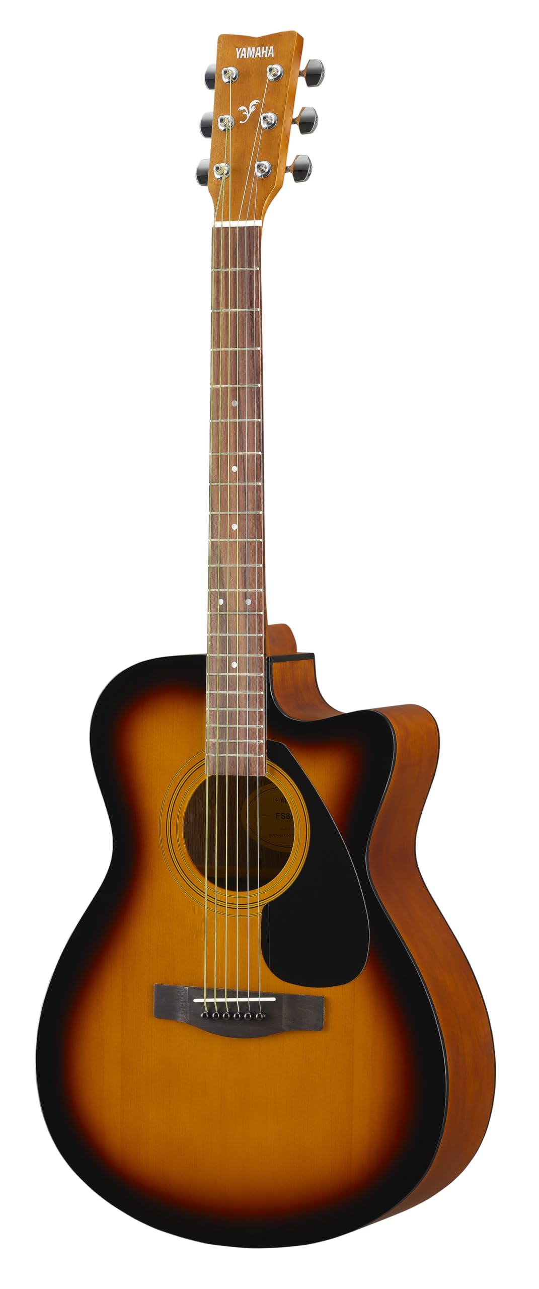 Yamaha FS80C Acoustic Guitar – 6-String, Stainless Steel, Natural Finish, Concert Body with Cutaway Design, Rich Tone, Comfortable Playability, Durable Build, Ideal for Practice & Performance — Amazon image 10