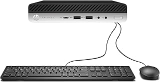 HP ProDesk 600 G5 Mini Desktop PC, Intel Core i5-9500T 2.20GHz, 16GB RAM 512GB SSD, Mouse, Keyboard, WiFi, BT, Windows 10 Pro (Renewed)