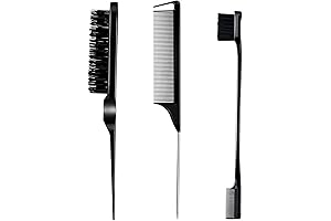 3-Piece Braiding Tools Comb Set for Women's Hair Styling