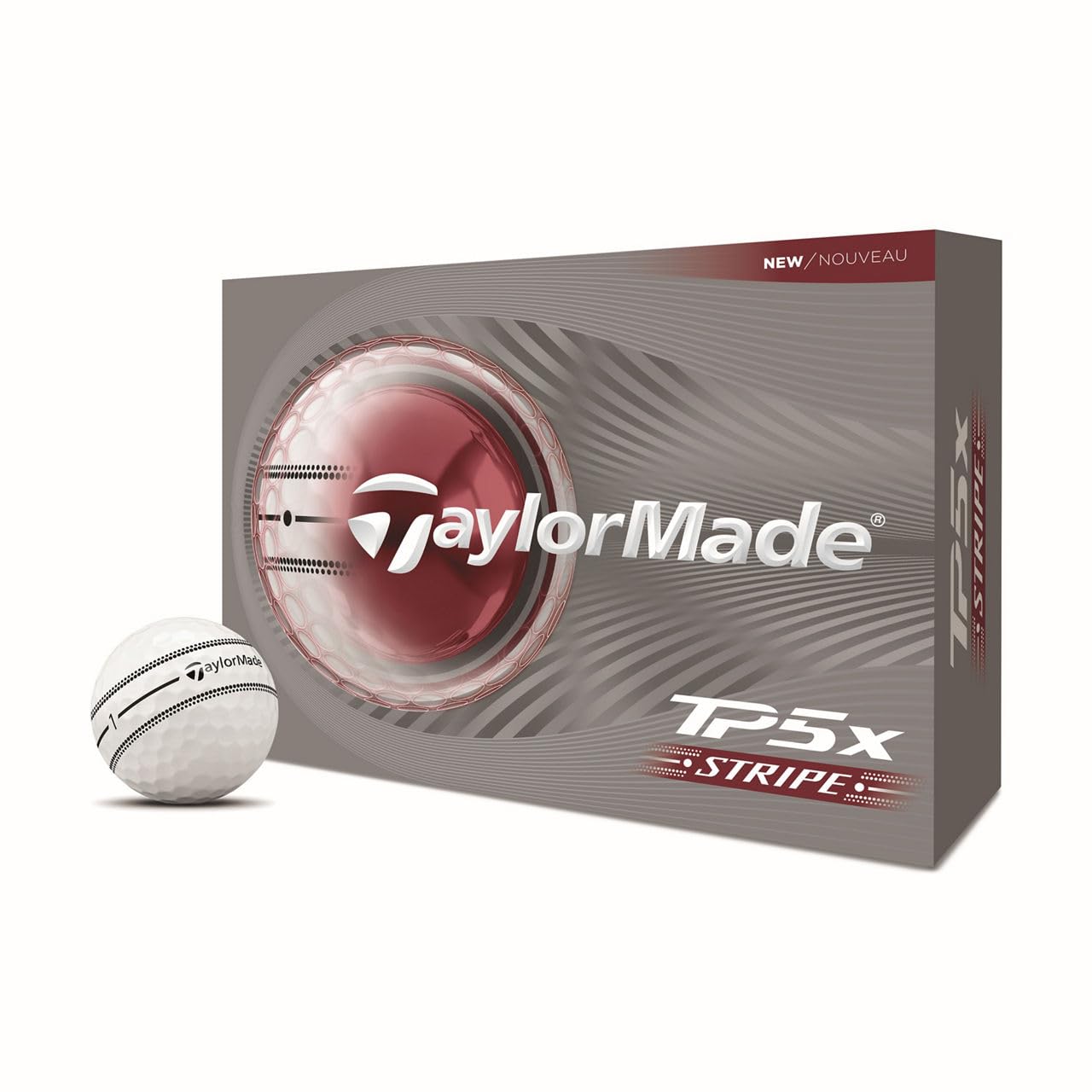 TaylorMade Golf TP5x Stripe One Dozen
