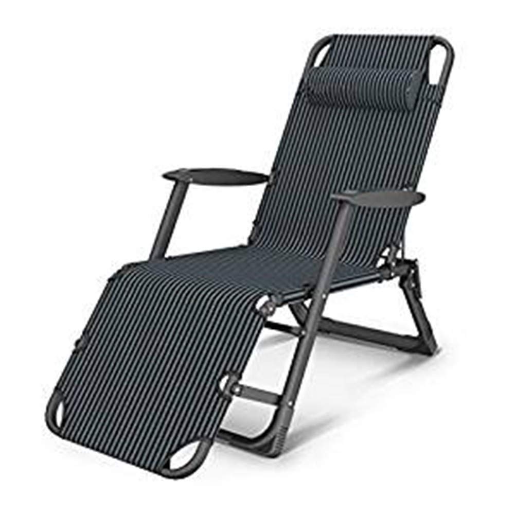 WOTZOV Sun Loungers Patio Reclining Chairs Zero Gravity Chair Deck Chair Lunch Break Chair Portable Balcony Leisure Household Bed Armchair Lazy Sofa