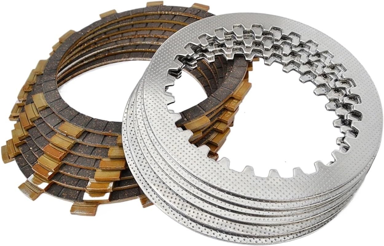 Friction Clutch Plates Discs Compatible with Yamaha YFM400F Big Bear 400 4WD Hunter IRS Exploring Buckmaster YFM350FX Wolverine 350 4WD