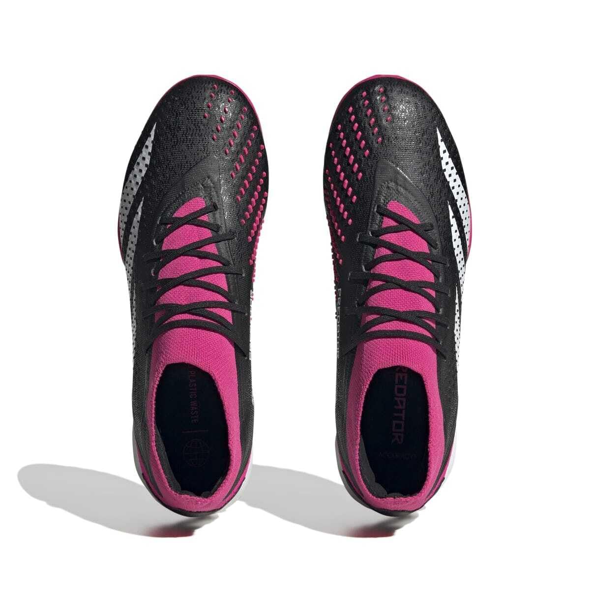 adidas Predator Accuracy.1 TF SOOCCER Firm Ground (CORE Black/FTWR White/Team Shock Pink 2,9.5)