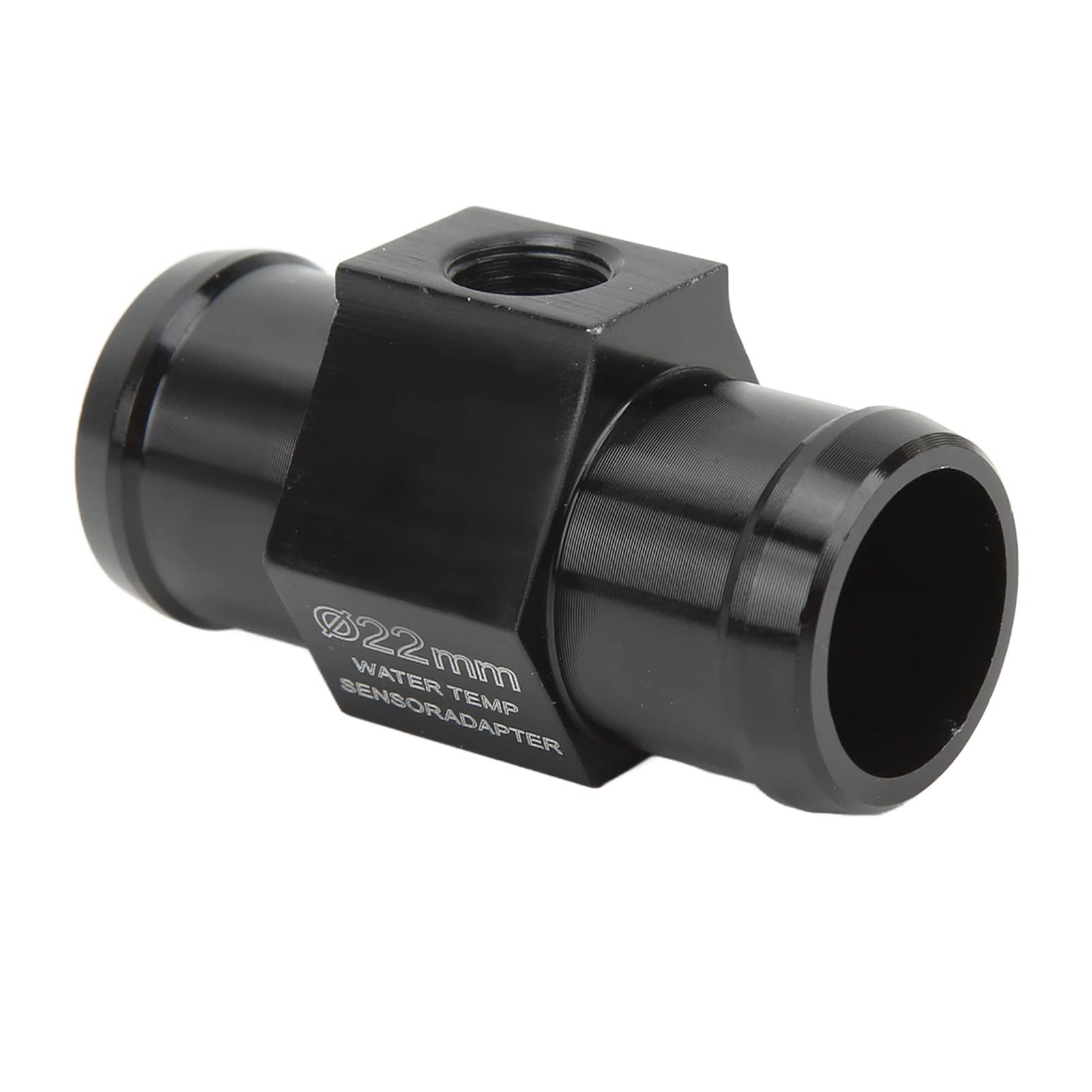 Fabater Wskaźnik Motocyklowy 4 w 1 Cyfrowy Wyświetlacz LCD Miernik Napięcia i Wody DC12V Uniwersalny z Niebieskim Podświetleniem, Ostrzeżenie 0-120 ℃ (M14*1,5)