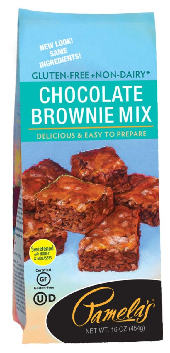 Pamela's Brownie Mix, Chocolate, Wheat Free / Gluten Free 16 oz. (Pack - 6)