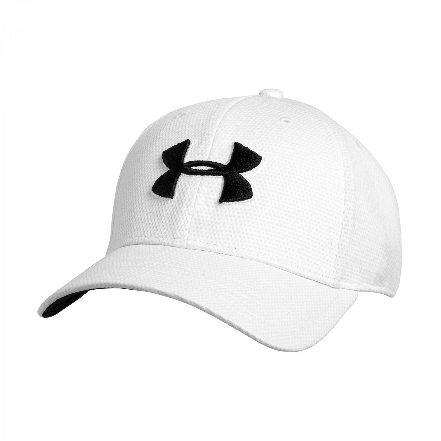 Under Armour Men's UA Blitzing II Stretch Fit Cap L/XL White