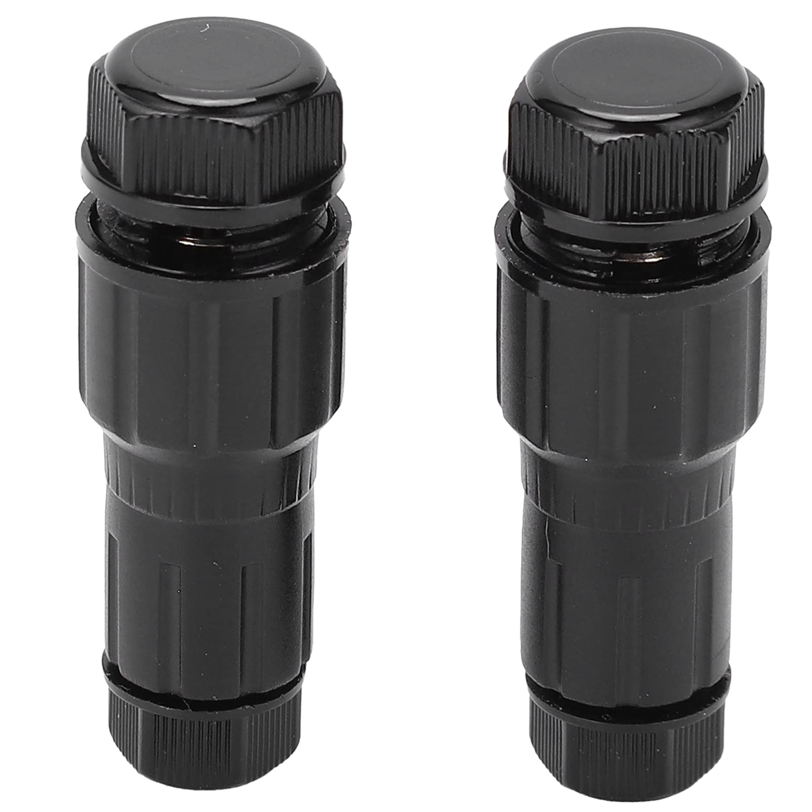 Miskall 2Pcs Nylon Brass Low Voltage Wire Connectors, Landscape Lighting Connectors for Outdoor Landscape Lighting Spotlight
