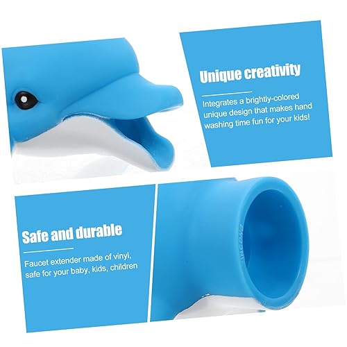 Miniatura 5 de Extensor de grifo, grifo de fregadero de dibujos animados, extensión de grifo de agua, tinas para bebés, tienda de campaña resistente, extensión de